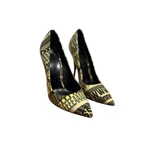 Dolce‎ & Gabbana Y2K Logomania Pumps Womens EU 39 US 8.5 Indie Sleaze Heels